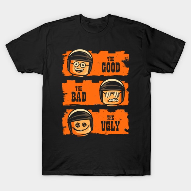 GOOD COP BAD COP UGLY COP T-Shirt by BWartwork